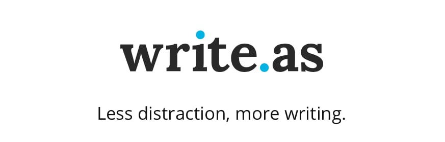 Write.as logo
