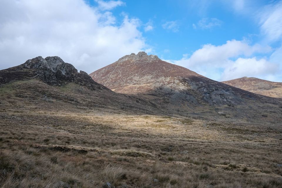 A view of Slieve Binnian, Mourne Mountains, County Down, Northern Ireland